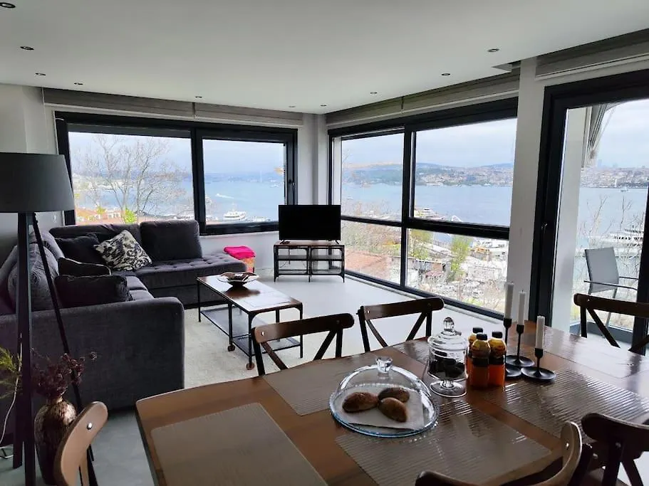 Panoramik Bogaz Manzarali Daire Apartment Istanbul
